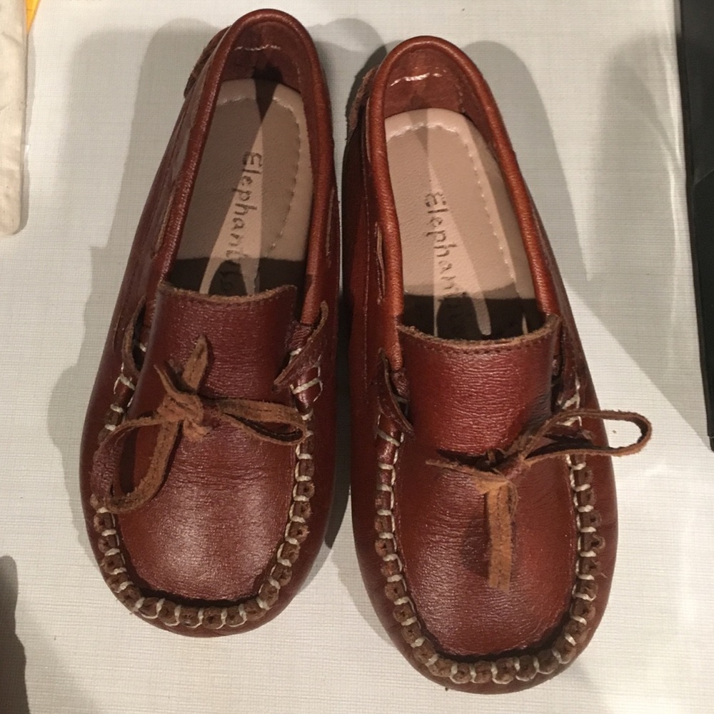 Elephantito boys toddler loafers size 9